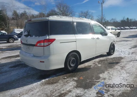 2015 Nissan Quest S from USA, damaged, VIN JN8AE2KP9F9125096